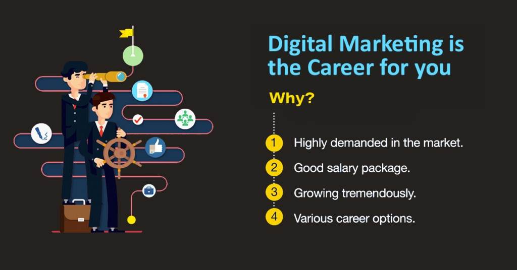 Digital marketing career