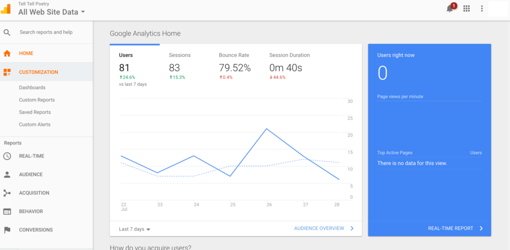 google analytics