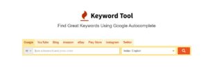 google alternative keyword tool