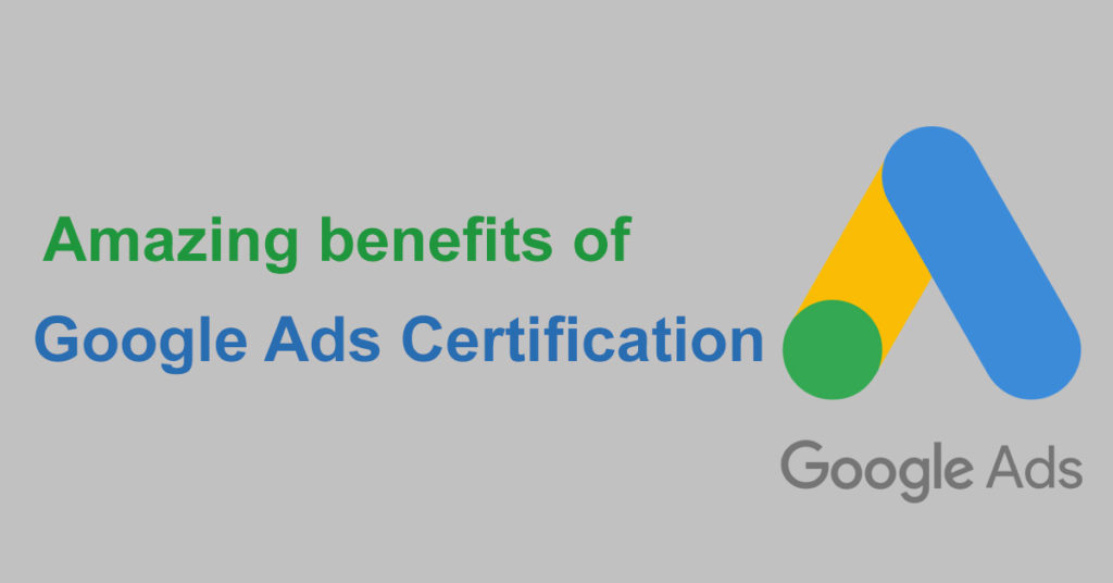 Google ads certification